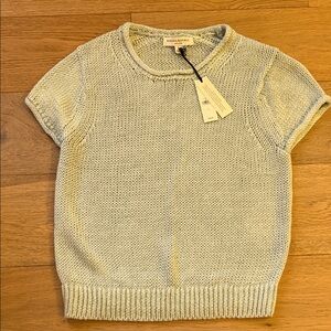 Banana Republic light teal sweater